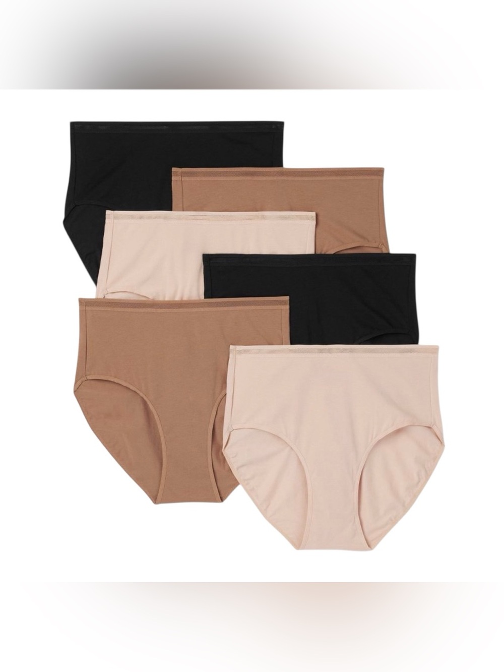 Auden 6 Pack Cotton Blend Briefs New